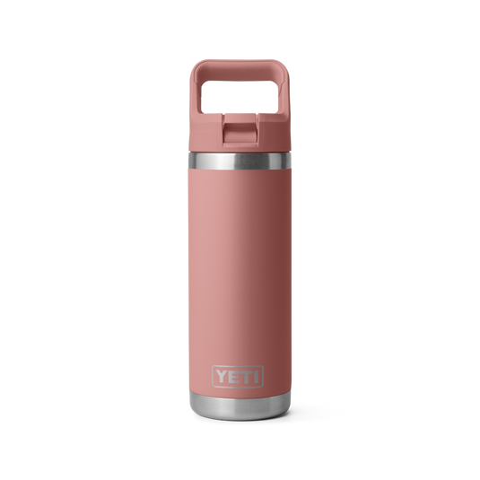 YETI Rambler 18 oz Bottle with Straw Cap & Color Matched Lid