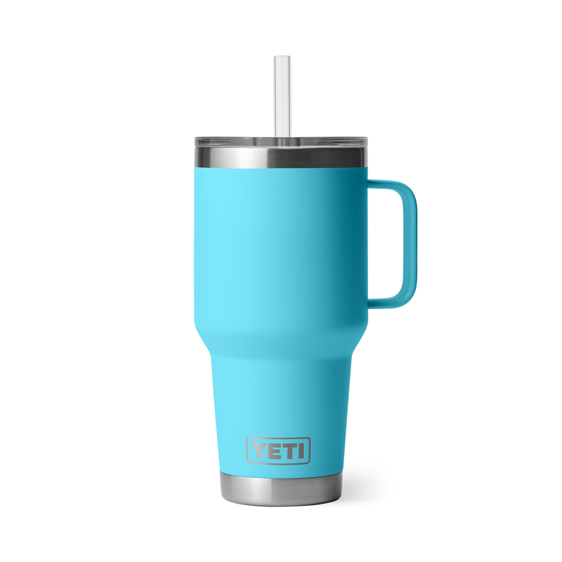 Yeti Rambler 35oz Mug with Straw Lid - White