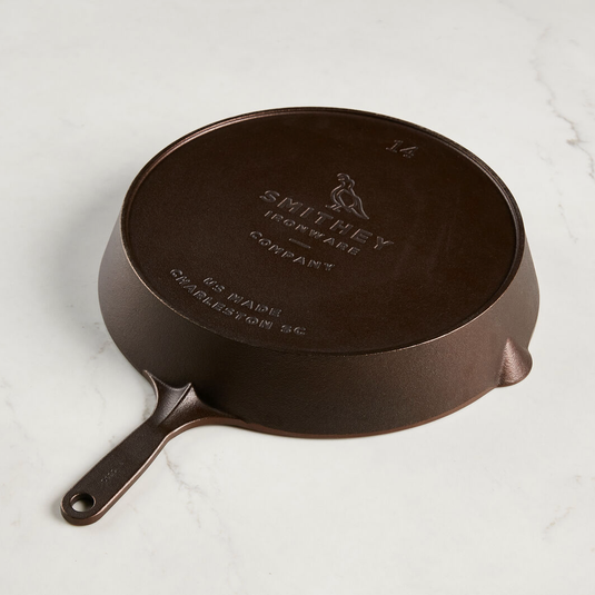 Smithey Ironware No. 14 Traditional Cast Iron Skillet