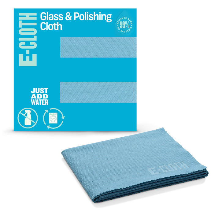 E-Cloth Glass & Polishing Cloth - Alaskan Blue