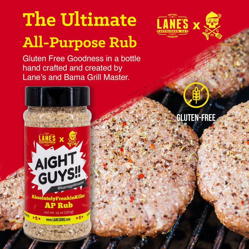 Load image into Gallery viewer, Lane's BBQ: Bama's AbsolutelyFreakinKiller AP BBQ Rub
