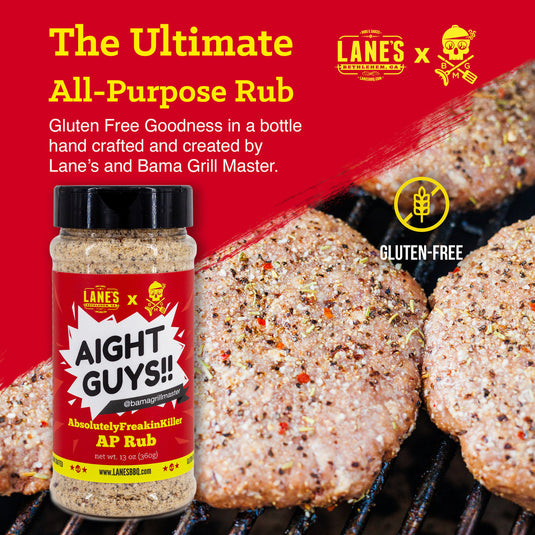 Lane's BBQ: Bama's AbsolutelyFreakinKiller AP BBQ Rub