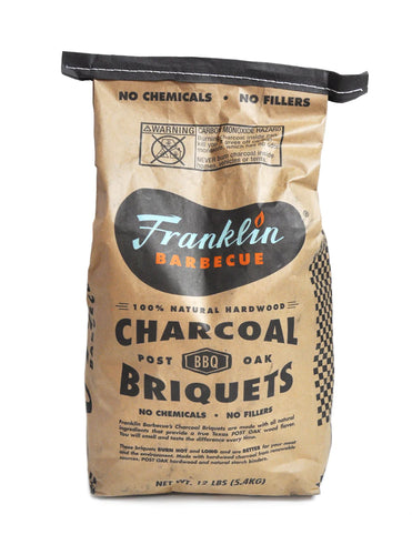 Franklin Barbecue Post Oak Charcoal Briquets