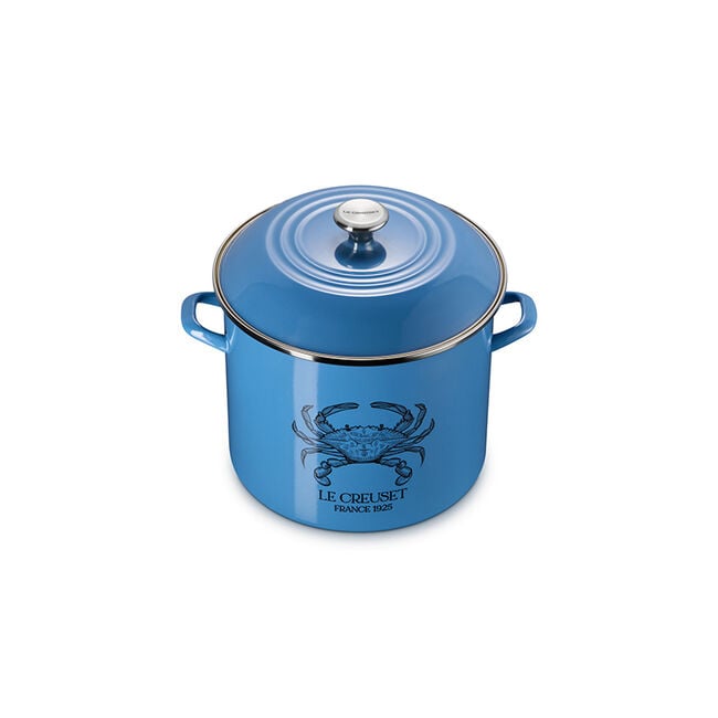 Load image into Gallery viewer, Le Creuset Blue Crab Stockpot
