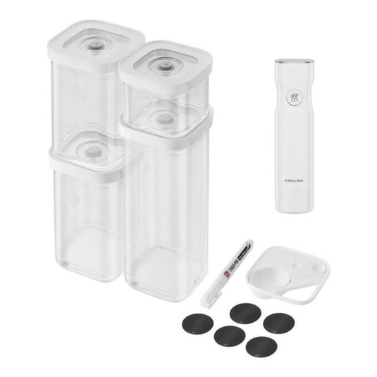 ZWILLING Fresh & Save 7-piece Cube Container Set with Vacuum Pump