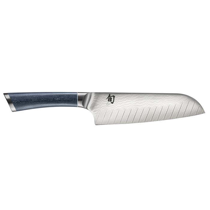 Load image into Gallery viewer, Shun Shiranami 7' Santoku
