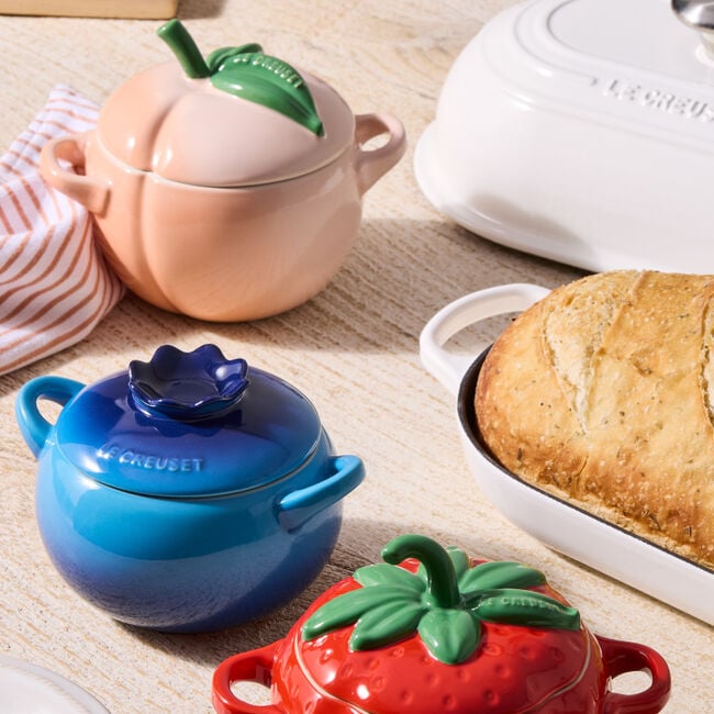 Load image into Gallery viewer, Le Creuset Blueberry Mini Cocotte
