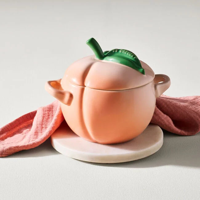 Load image into Gallery viewer, Le Creuset Peach Mini Cocotte
