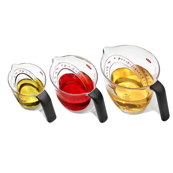 Load image into Gallery viewer, OXO 3 Piece Angled Measuring Cup Set
