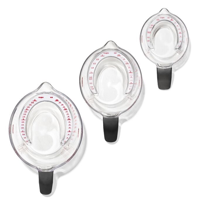 Load image into Gallery viewer, OXO 3 Piece Angled Measuring Cup Set
