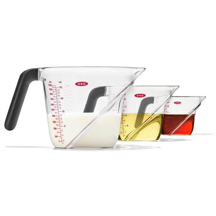 Load image into Gallery viewer, OXO 3 Piece Angled Measuring Cup Set
