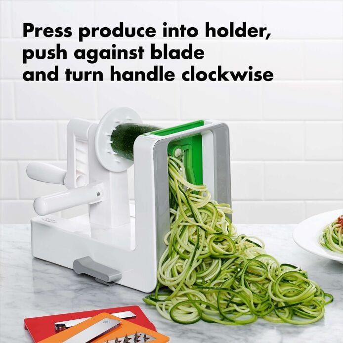 Load image into Gallery viewer, OXO Tabletop Spiralizer
