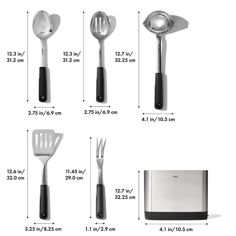 Load image into Gallery viewer, OXO 6-piece Prep &amp; Serve Kitchen Tool Set
