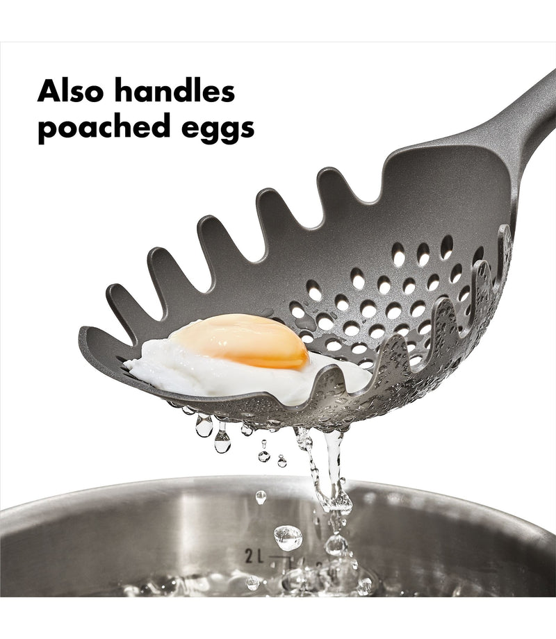Load image into Gallery viewer, OXO Pasta Scoop Strainer
