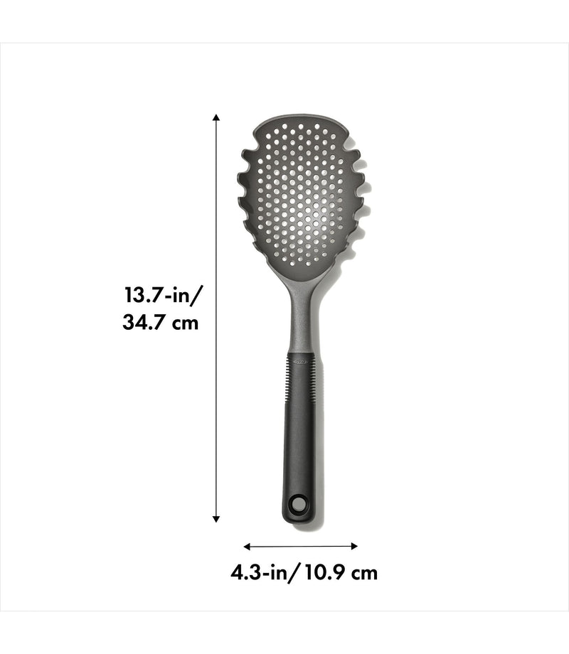 Load image into Gallery viewer, OXO Pasta Scoop Strainer
