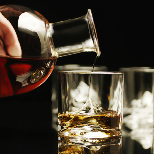 Liiton Everest Crystal Whiskey Decanter Set