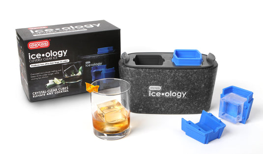 2 Cube ice•ology™ Clear Ice Cube Trays (2) 1.75