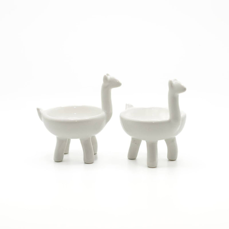 Load image into Gallery viewer, Fox Run Ceramic Pinch Bowls Llama
