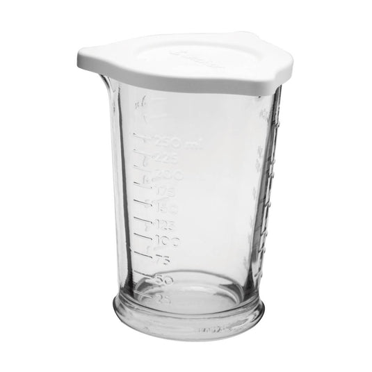 Anchor Hocking Triple Pour Measuring Glass with Lid, 8-Ounce