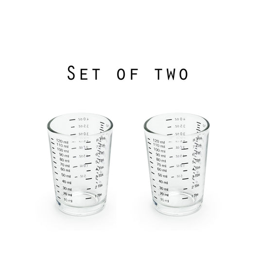 Fox Run Shot Glass/Measuring Cup Set of 2