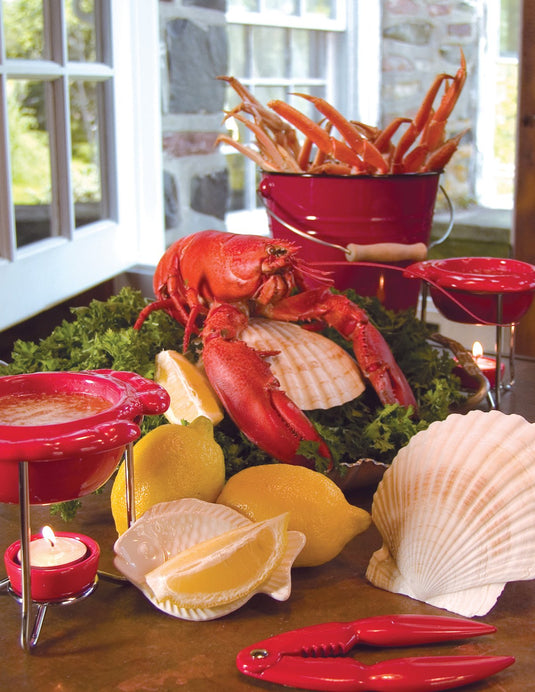 Nantucket Seafood Red Seafood Pail