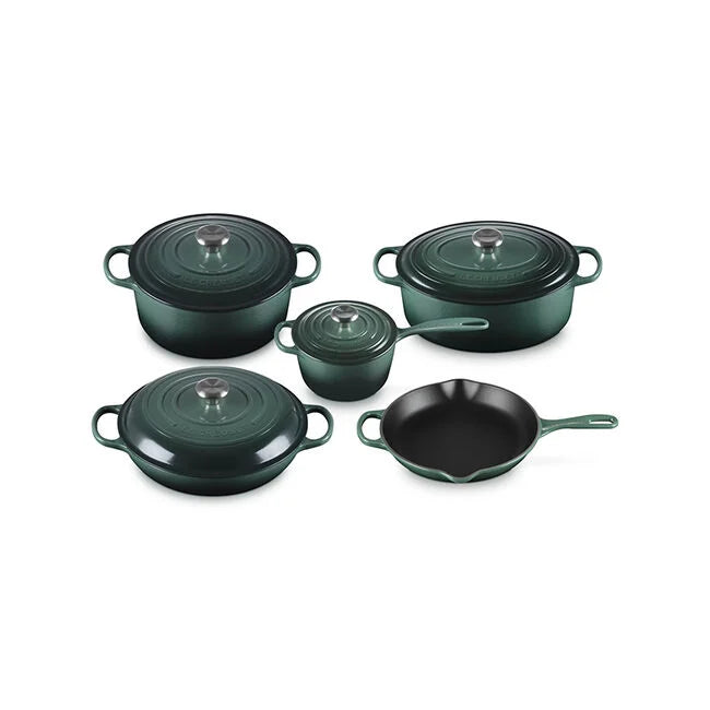 Load image into Gallery viewer, Le Creuset Signature 9-Piece Cookware Set

