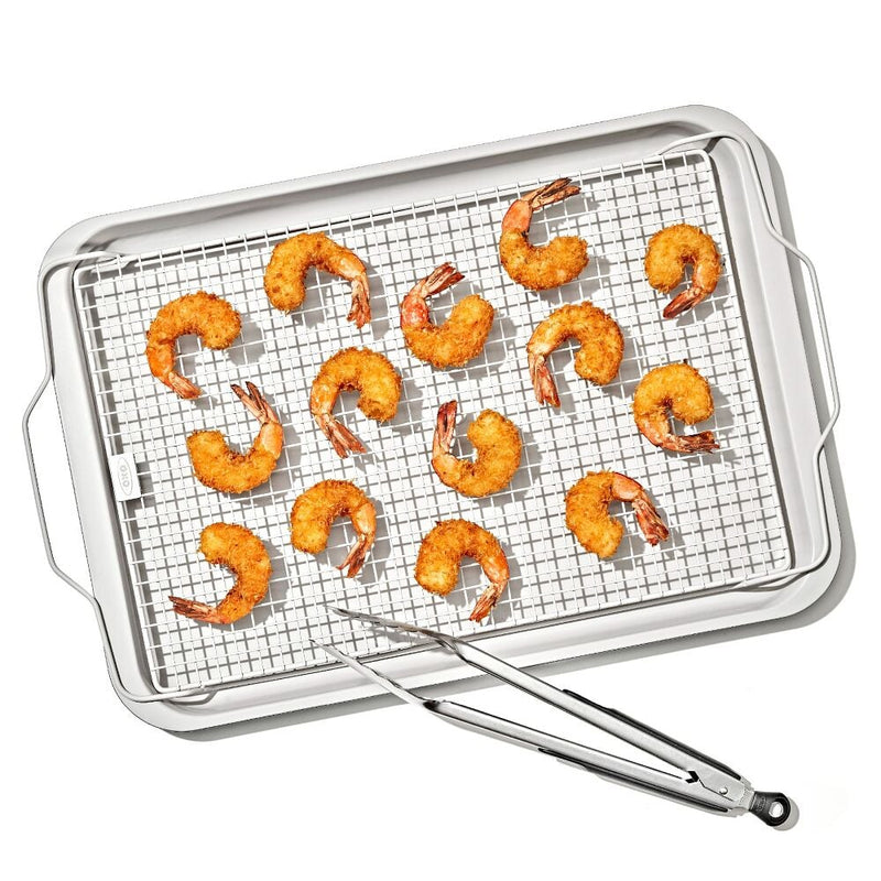 Load image into Gallery viewer, OXO Non-Stick Pro Ceramic Coated Cooling &amp; Baking Rack
