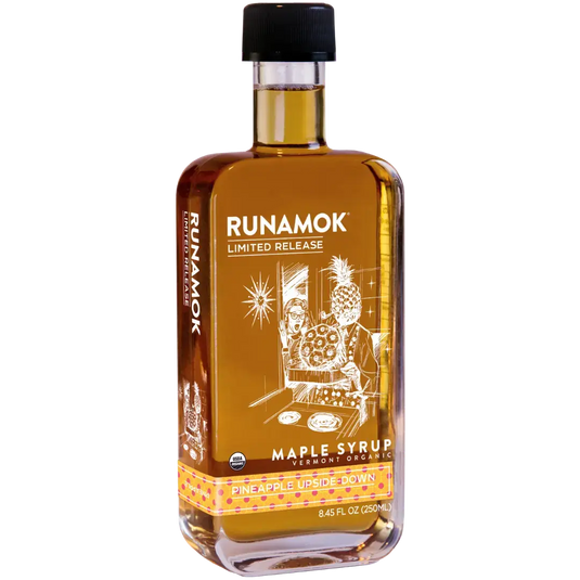 Runamok: Pineapple Upside Down Infused Maple Syrup