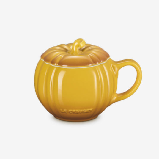 Le Creuset Pumpkin Mug with Lid