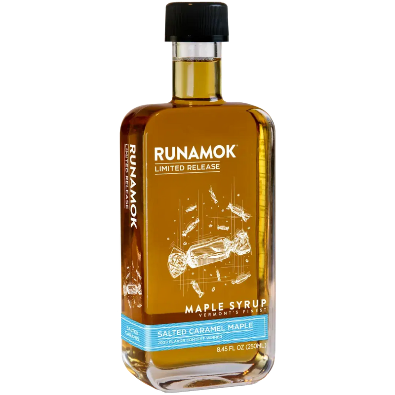 Load image into Gallery viewer, Runamok: Salted Caramel Infused Maple Syrup
