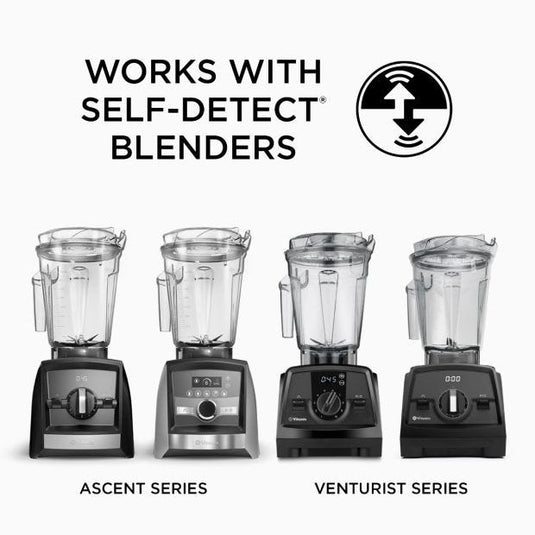 Vitamix 12-Cup Food Processor Attachment with SELF-DETECT®