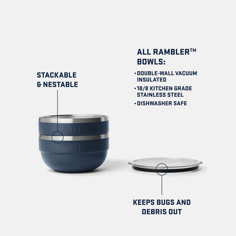Load image into Gallery viewer, YETI Rambler Insulated Bowl Set
