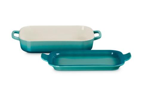 Le Creuset Rectangular Dish w/ Platter Lid