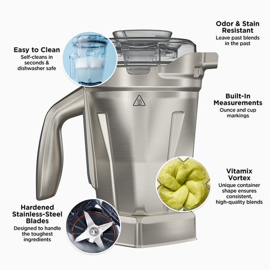 Vitamix 48-ounce Stainless Steel Container