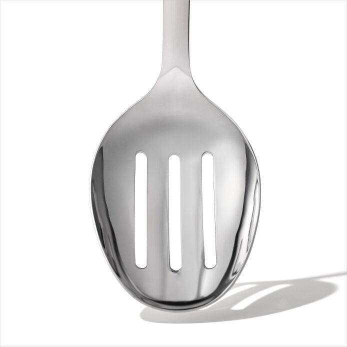 Load image into Gallery viewer, OXO Steel Slotted Cooking Spoon
