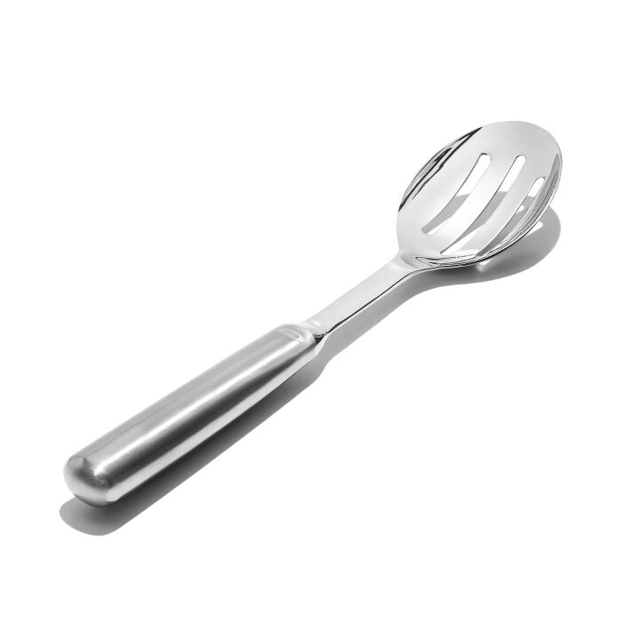 Load image into Gallery viewer, OXO Steel Slotted Serving Spoon
