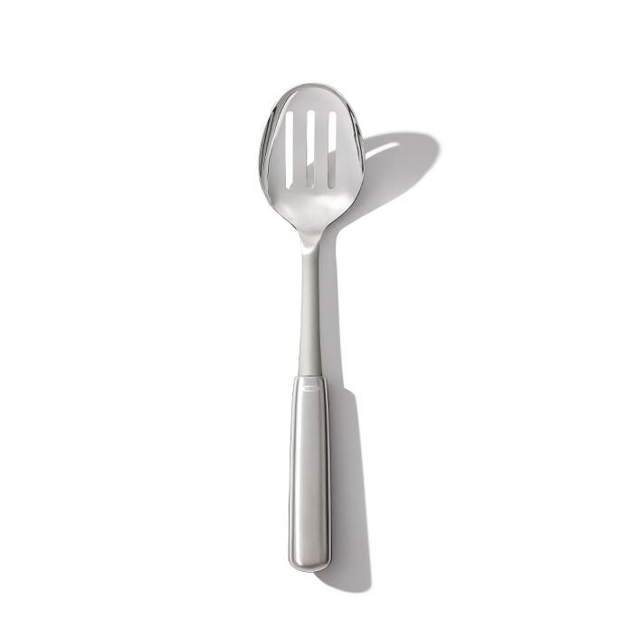 Load image into Gallery viewer, OXO Steel Slotted Cooking Spoon
