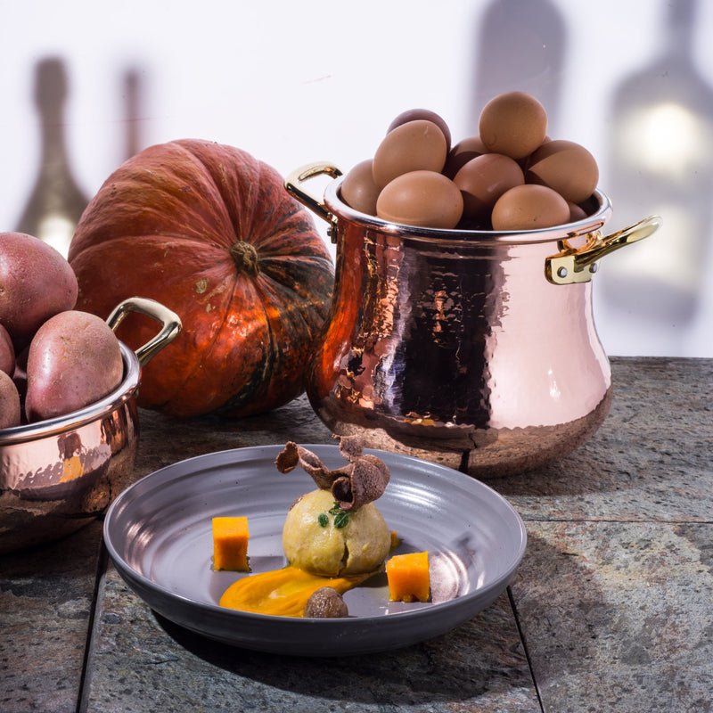 Load image into Gallery viewer, Ruffoni Historia Copper Belly Soup Pot - 5.5qt
