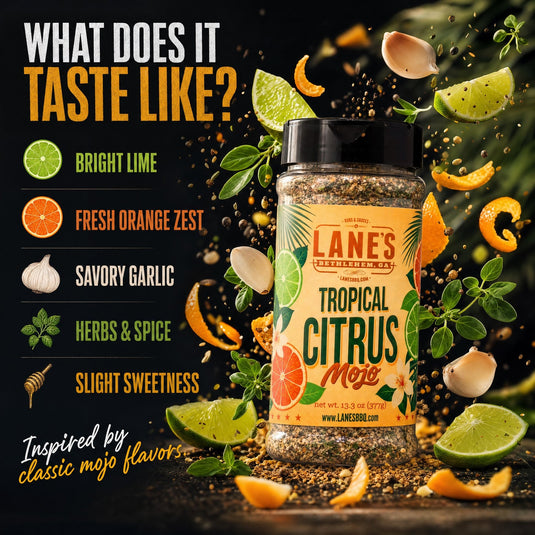 Lane's BBQ: Tropical Citrus Mojo Rub