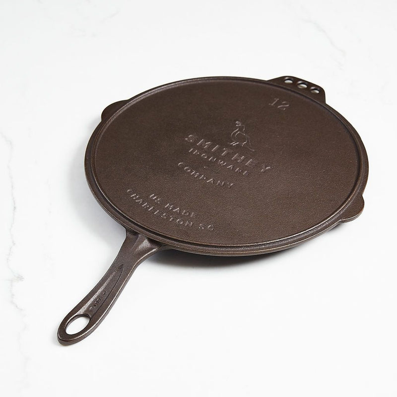 Smithey Ironware Co. No.12 Cast Iron Flat Top Griddle