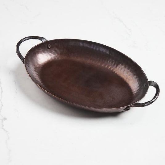 Smithey Ironware Carbon Steel Oval Roaster