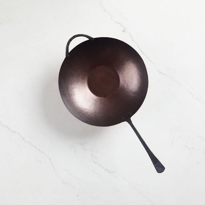 Load image into Gallery viewer, Smithey Ironware Carbon Steel Wok
