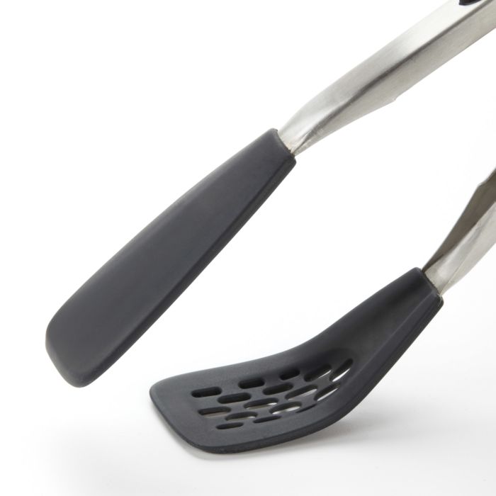Load image into Gallery viewer, OXO Stainless Steel Silicone Flexible Tongs
