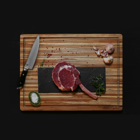 Teakhaus 108 Professional Cutting Board w/ Juice Canal