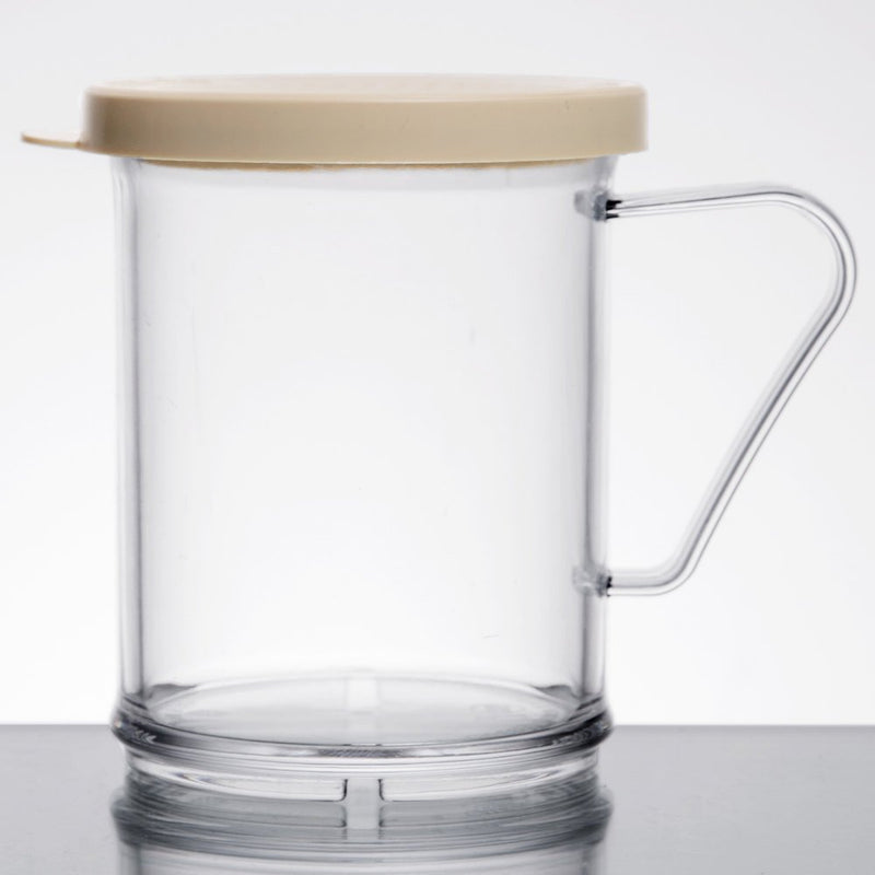 Load image into Gallery viewer, Cambro 10 oz. Polycarbonate Shaker w/ Beige Lid
