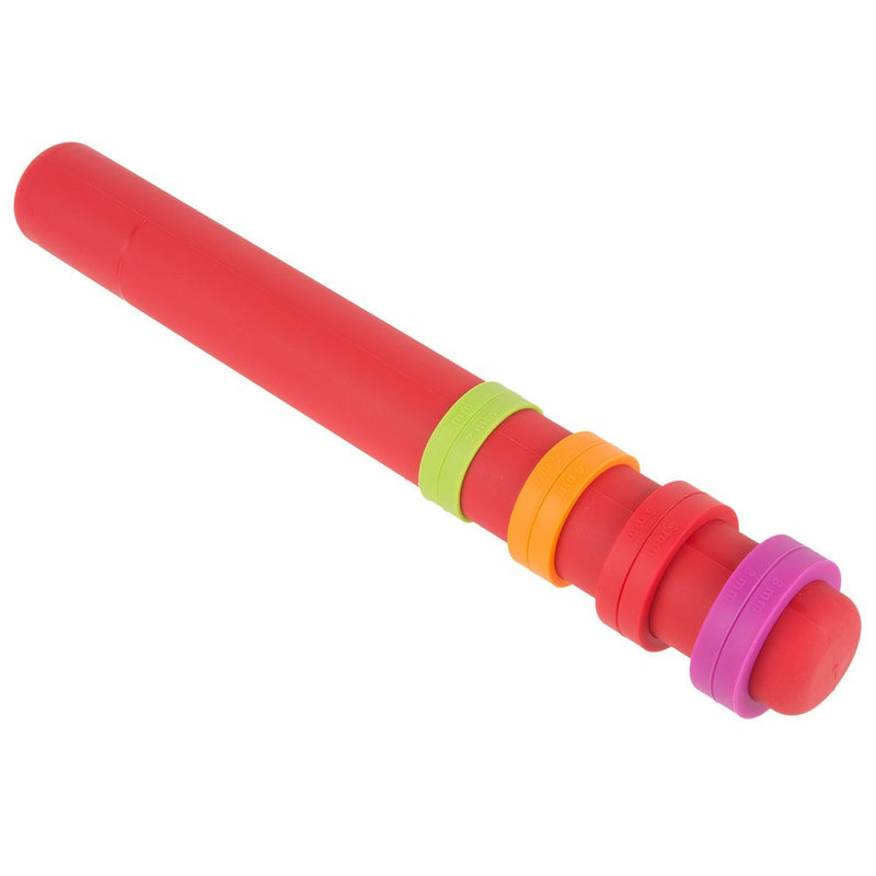Load image into Gallery viewer, Mastrad 16&quot; French-Style Silicone Rolling Pin w/ Rings
