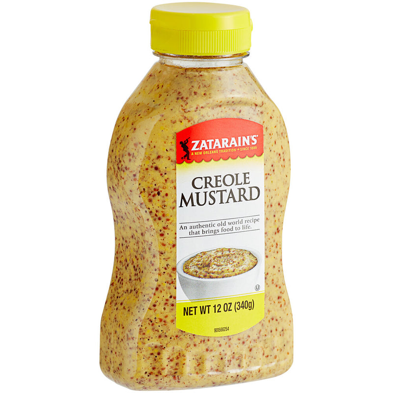 Load image into Gallery viewer, Zatarain&#39;s Creole Mustard Squeeze Bottle 12 oz.
