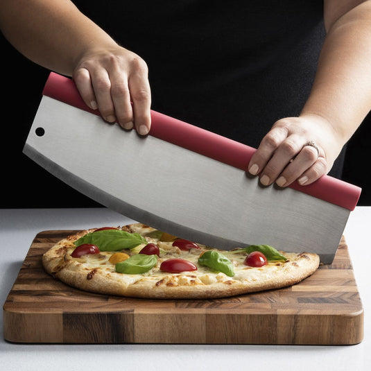 Cousin Luca's Rocking Pizza Cutter with Blade Guard – Atlanta Grill Company