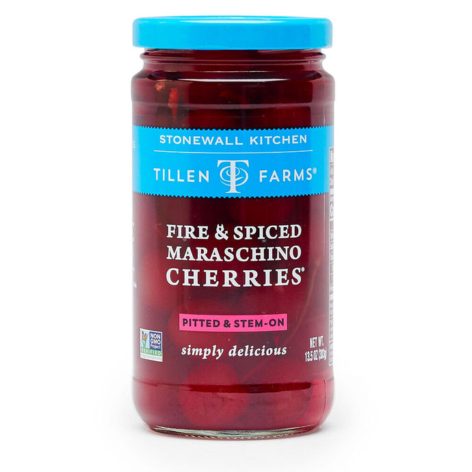 Tillen Farms Fire & Spice Maraschino Cherries