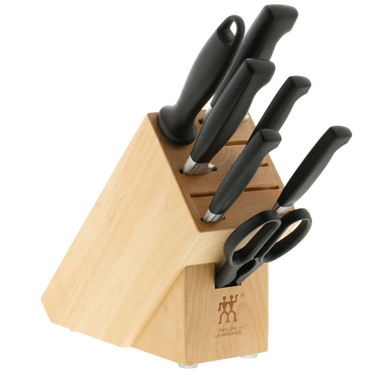 Zwilling Four Star 8pc Knife Block Set